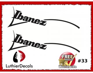 Ibanez Guitar Decal #33
